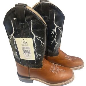 Brand New Kids’ Cody James Western Boots – With Tag